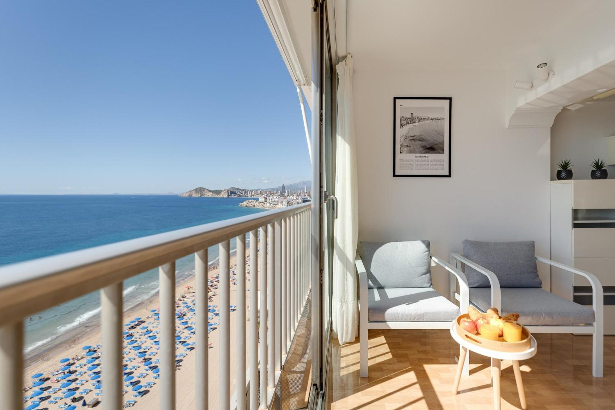 Frontline Panorama Penthouse Tormaraya Levante 貝尼多姆 外观 照片